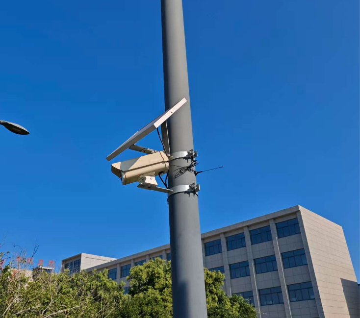 車輛檢測前端設備（太陽能供電）